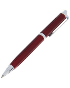 Подарочная шариковая ручка Эспрессо бордовая с серебром Calligrata