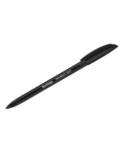 Ручка шариковая Triangle 100T 243015 черная 0 7 мм 30 штук Berlingo