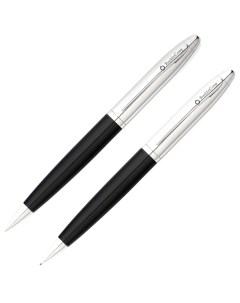 Набор подарочный Lexington Black Chrome шариковая ручка карандаш М Franklincovey