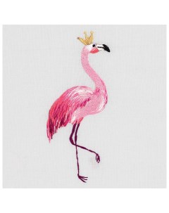 Набор для вышивания Живая картина Фламинго Panna
