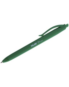 Ручка шариковая P1touch 176513925 зеленая 1 мм 1 шт Milan