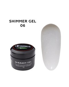 Гель камуфлирующий для наращивания ногтей SHIMMER GEL Berka