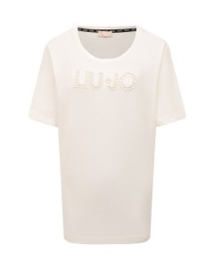 Хлопковая футболка Liu jo