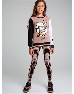 Брюки трикотажные для девочек (легинсы) Playtoday tween
