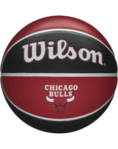 Мяч баскетбольный NBA Team Tribute Chicago Bulls WTB1300XBCHI р 7 Wilson