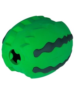 Игрушка Арбуз для собак с ароматом курицы зеленая 15 см Mr.kranch