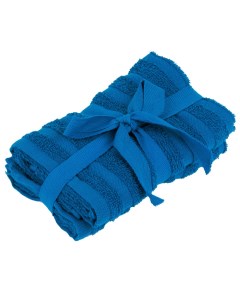 Комплект махровых полотенец Эстетика 2 шт 30х50 см синий Дм