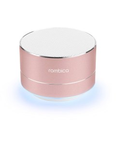 Портативная акустика Mysound BT 03 3C BT 3 Вт 500 мАч microSD micro USB розовый Rombica