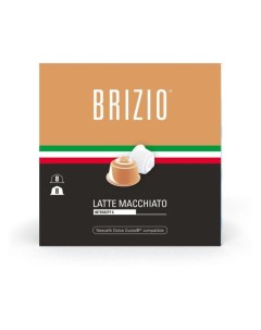Кофе в капсулах Brizio Latte Macchiato Dolce Gusto 16 капсул Latte Macchiato Dolce Gusto 16 капсул