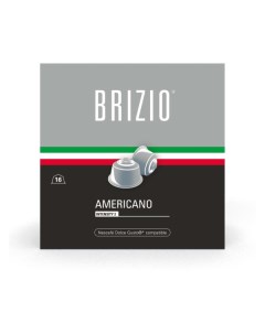 Кофе в капсулах Brizio Americano Dolce Gusto 16 капсул Americano Dolce Gusto 16 капсул