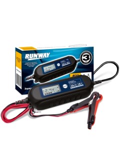 Умное зарядное устройство RR105 для аккумуляторов Smart car charger 6 12 В ток 1 А 4 А Runway racing