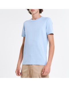 Голубая базовая футболка Rmrk