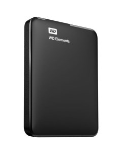 Внешний жесткий диск 2 5 1Tb WD Elements Portable WDBUZG0010BBK WESN USB3 0 Черный Western digital