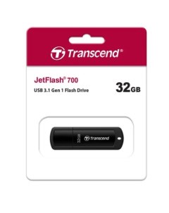 USB Flash накопитель 32GB JetFlash 700 TS32GJF700 USB 3 0 Черный Transcend