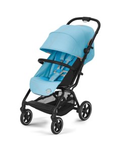 Прогулочная коляска Eezy S 2 BLK Beach Blue с бампером Cybex