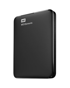 Внешний жесткий диск 2 5 4Tb WD Elements Portable WDBU6Y0040BBK WESN USB3 0 Черный Western digital