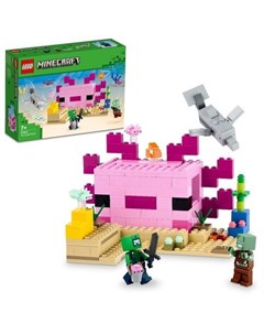 Конструктор Minecraft 21247 Дом Аксолотля Lego