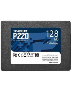 SSD накопитель P220 2 5 SATA III 128Gb P220S128G25 Patriòt