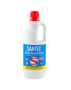 Отбеливатель 1 кг жидкость для белого белья с хлором 2 000 015 Santex