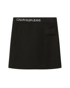 Юбка мини с логотипом Calvin klein jeans