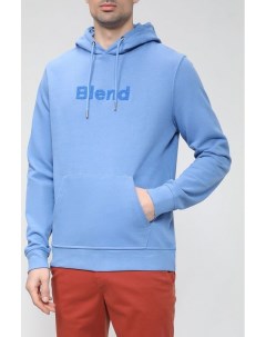 Хлопковое худи с логотипом бренда Blend