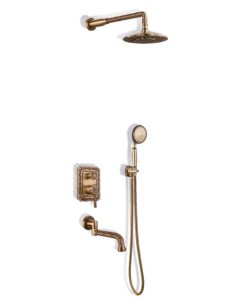 Смеситель для ванной комнаты WINDSOR бронза 10137DF Bronze de luxe