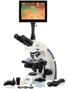 Микроскоп цифровой MED D45T LCD тринокулярный Levenhuk