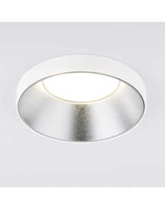Встраиваемый светильник 112 MR16 серебро белый Elektrostandard