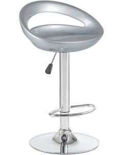 Стул барный (серебряный) 1010-LM DISCO DISCO, цвет сиденья серебрянный металлик, основания хром Dobrin