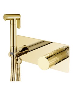 Гигиенический душ со смесителем Stick 127 GG золото Boheme