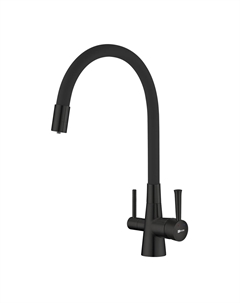 Смеситель для кухни Comfort LM3075BL черный Lemark