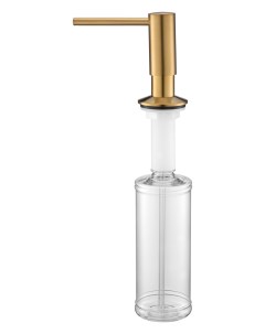 Дозатор для жидкого мыла DECUS D004 BG брашированное золото Paulmark