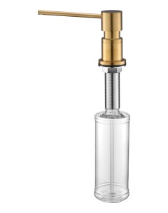 Дозатор для жидкого мыла Kraft D003 BG брашированное золото Paulmark