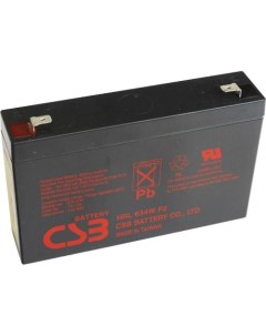 Аккумуляторная батарея для ИБП HRL634W F2 6V 9Ah HRL634WF2FR Csb
