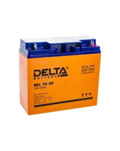 Аккумуляторная батарея для ИБП Delta GEL 12 20 12V 20Ah Delta battery