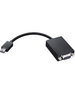 Кабель Mini DisplayPort M VGA 15F экранированный 20 см черный 0A36536 Lenovo