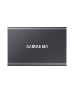 Внешний твердотельный накопитель SSD 1Tb T7 1 8 USB 3 2 Type C серый MU PC1T0T WW Samsung