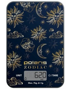 Кухонные весы электронные PKS 0759DG 7 кг черный золотой PKS 0759DG Polaris