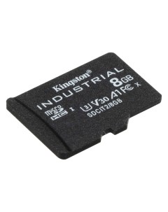 Карта памяти промышленная 8Gb microSDHC Industrial UHS I U3 V30 A1 SDCIT2 8GBSP Kingston