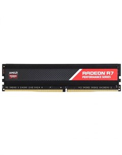 Память DDR4 DIMM 16Gb 2666MHz CL16 1 2 В R7 Performance Series Black Gaming Memory R7S416G2606U2S Amd