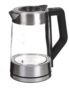 Чайник PWK 1710CGLD 1 7л 2200Вт термостойкое стекло серебристый черный PWK 1710CGLD Polaris
