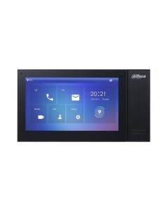 Видеодомофон VTH2421FB-P, 7" 1024x600, черный (DH-VTH2421FB-P) Dahua