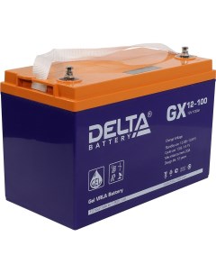 Аккумуляторная батарея для ИБП Delta GX GX12 100 12V 100Ah Delta battery