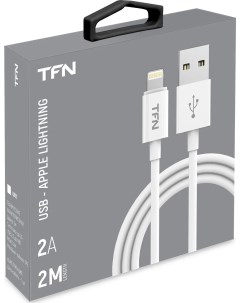 Кабель USB Lightning 8 pin 2A 2м белый CLIGUSB2MTPWH Tfn