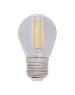 Лампа светодиодная E27 шар GL45 9 5Вт 4000K 4000K Нейтрально холодно белый 950лм филаментная 604 132 Rexant