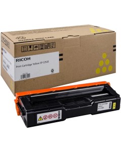 Картридж лазерный SPC252HE Y 407719 желтый 6000 страниц оригинальный для SP C252DN C252SF Ricoh