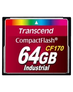 Карта памяти промышленная 64Gb CompactFlash TS64GCF170 Transcend