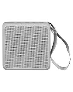 Портативная акустика Quadro 3 Вт Bluetooth серый BS03 01GR Tfn