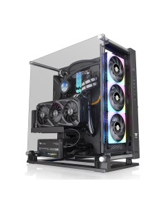 Корпус Core P3 TG Pro EATX Midi Tower 2xUSB 3 0 USB Type C черный без БП CA 1G4 00M1WN 09 Thermaltake