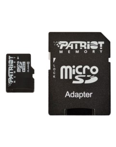 Карта памяти PATRIOT Micro SDHC 16Гб PSF16GMCSDHC10 Patriot memory